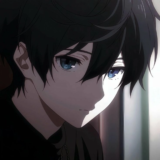 dark aesthetic anime pfp