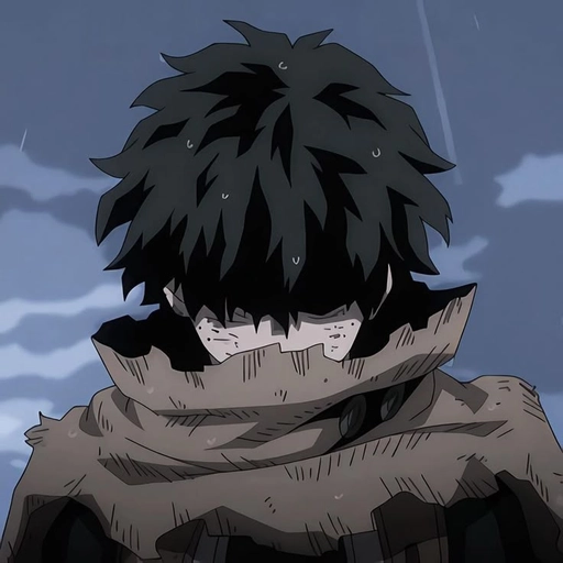 dark sad anime pfp