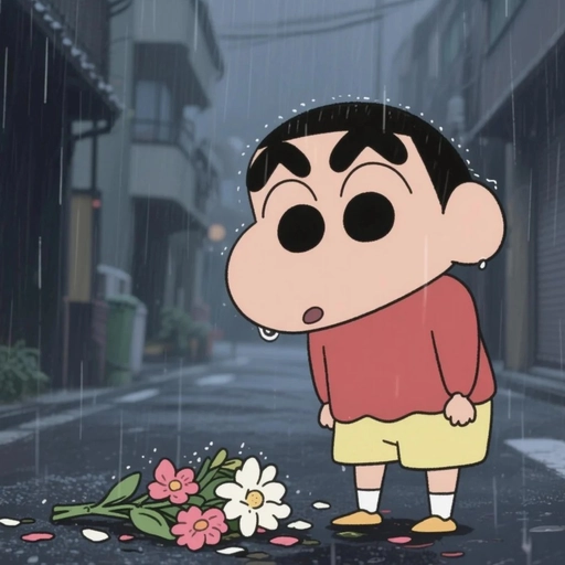 sad anime profile picture 