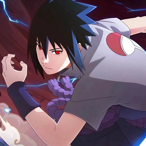 tuff sasuke pfp illustration