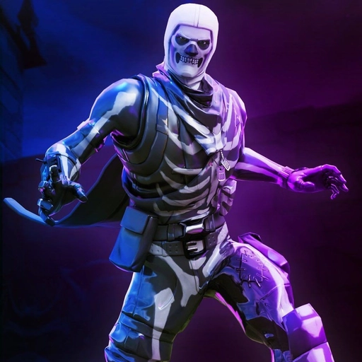 purple skull trooper pfp mystical
