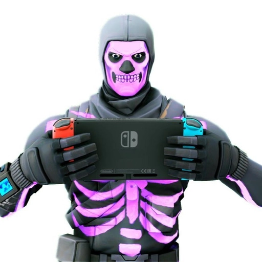skull trooper pfp epic neon