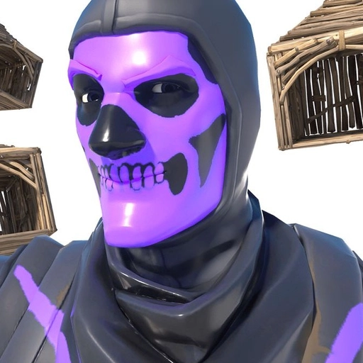 purple skull trooper pfp fierce