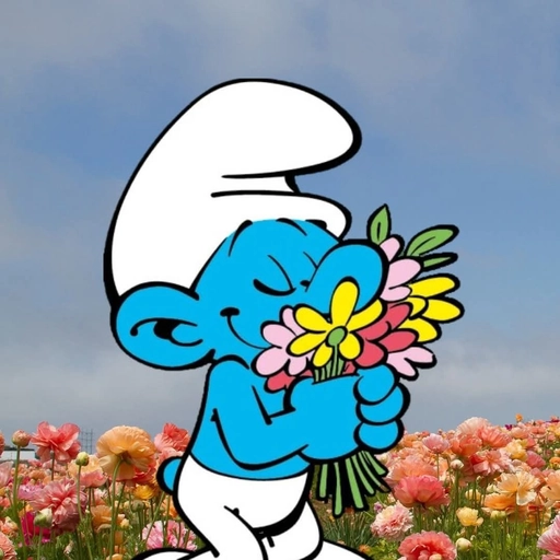 blue smurf cat pfp cute profile pic