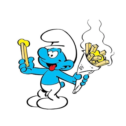 smurf cat pfp cartoon meme