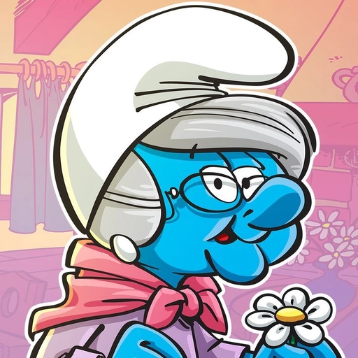 smurf cat pfp cartoon matching