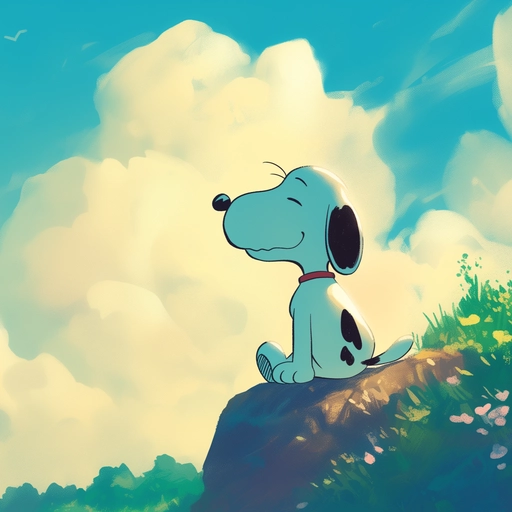 cute snoopy pfp mood