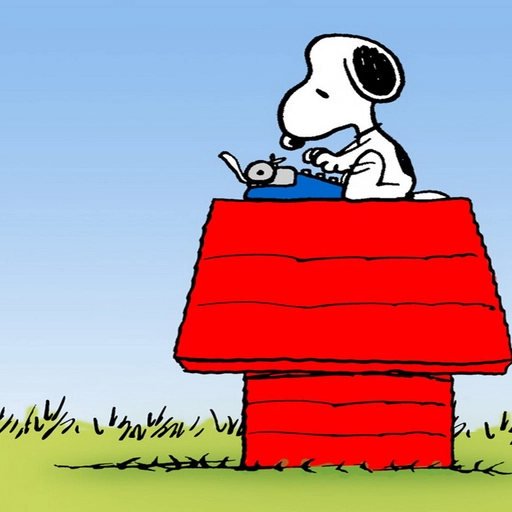 christmas snoopy pfp illustration