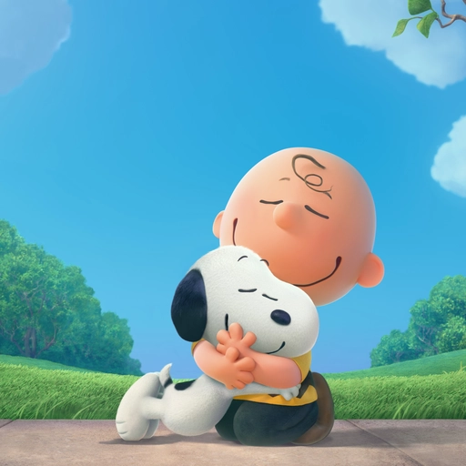 aesthetic snoopy pfp minimal