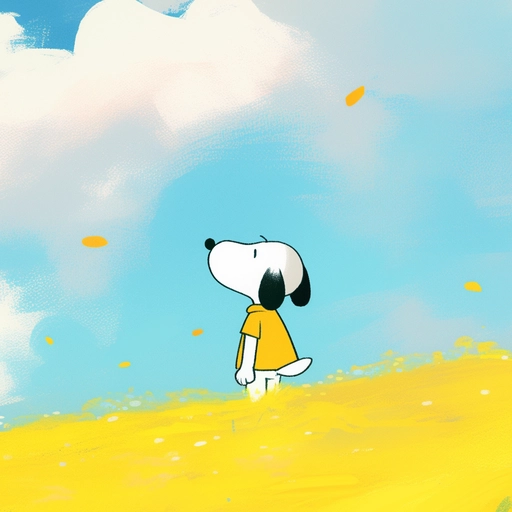 snoopy dog pfp comic