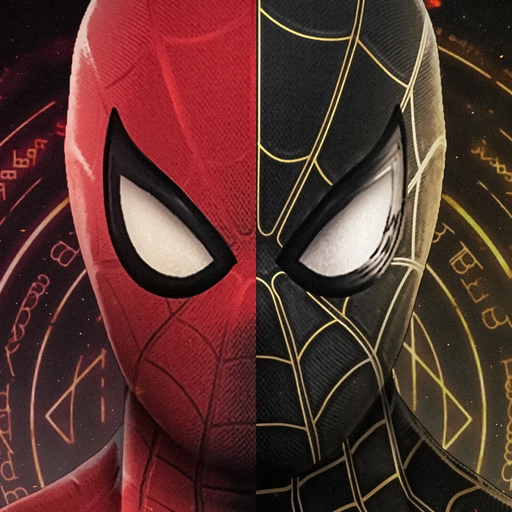 spider man black suit pfp hd wallpaper 