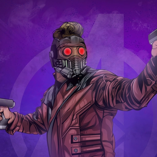 star lord pfp digital art