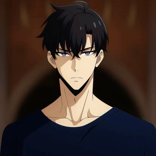 sung jin woo pfp manga style