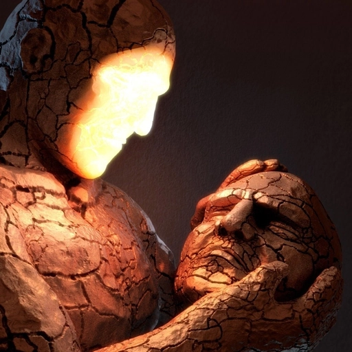 the thing pfp 3d render