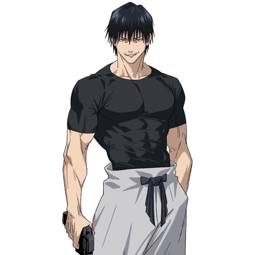 dark toji pfp illustration icon