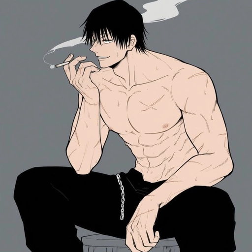 toji jjk pfp 4k illustration