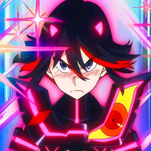 tuff anime pfp edgy style