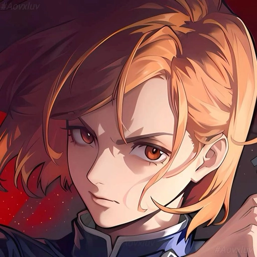 tuff anime pfp fierce look