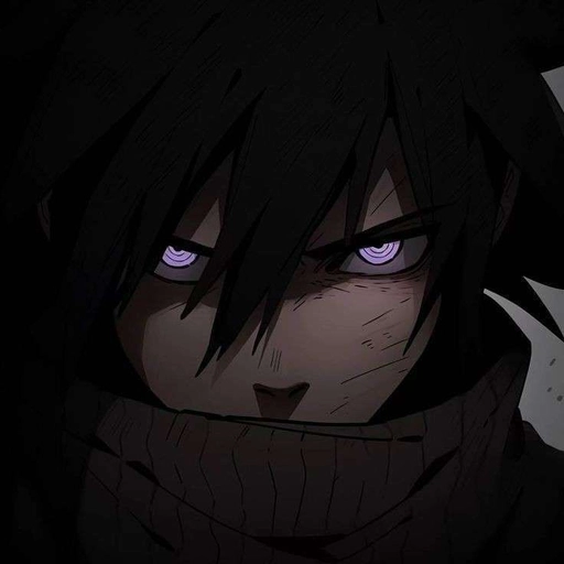 tuff anime pfp action scene