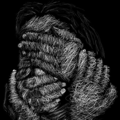 dark vibe tuff pfp black