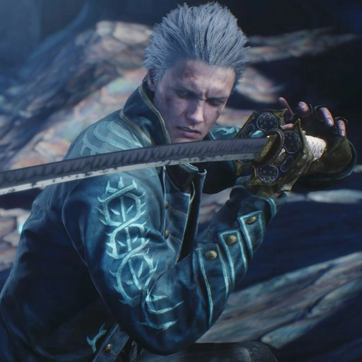 vergil dmc pfp anime version 