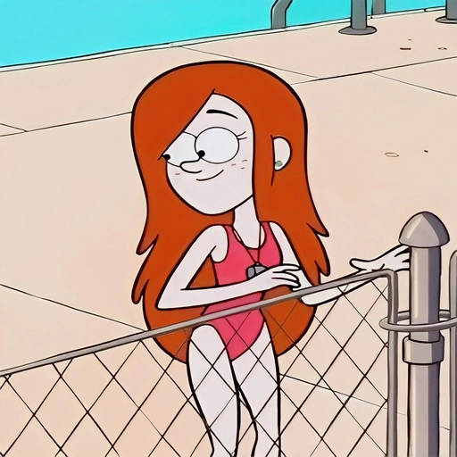 wendy gravity falls pfp colorful