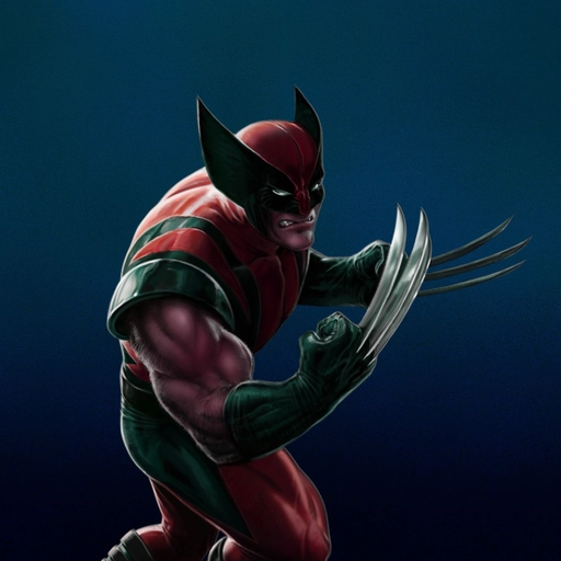 wolverine pfp broken mask