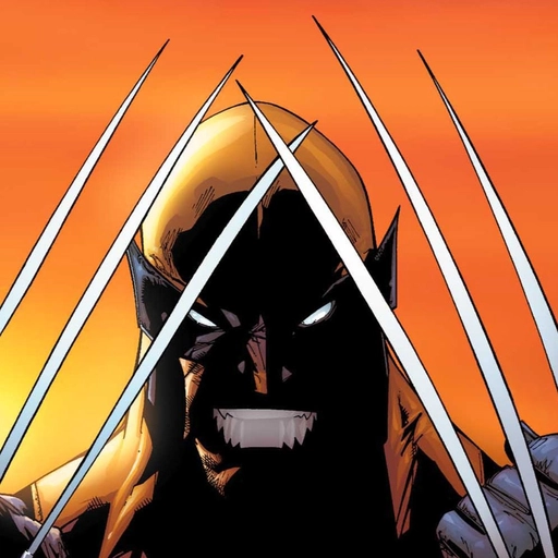 wolverine pfp burning eyes
