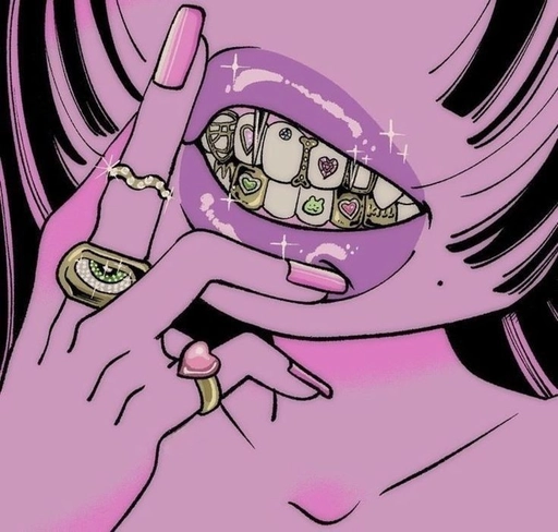 glitter y2k pfp aesthetic 