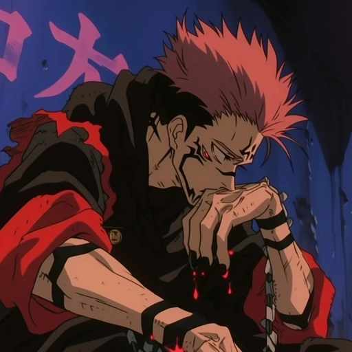 90s anime aesthetic pfp boy grunge style