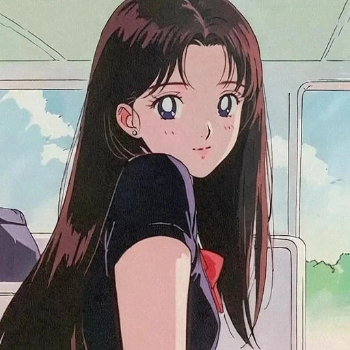 90s anime aesthetic pfp tumblr vibe
