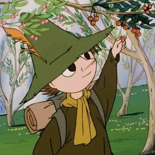 Snufkin forest illustration pfp