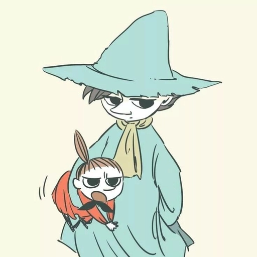 Snufkin cozy cartoon pfp