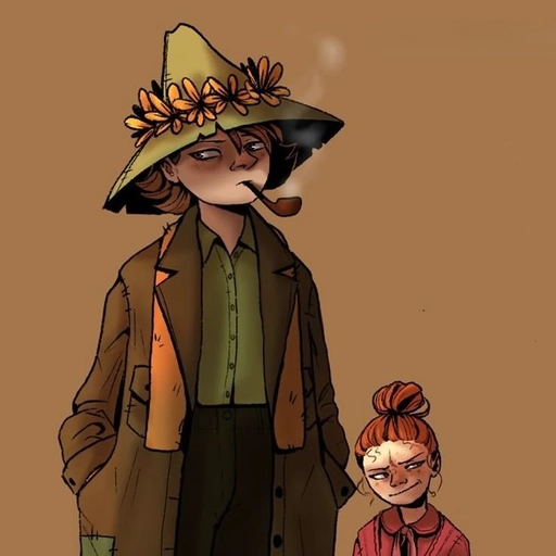 Snufkin fanart icon pfp
