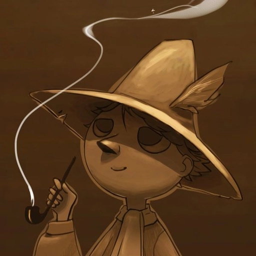 Snufkin pfp peaceful expression