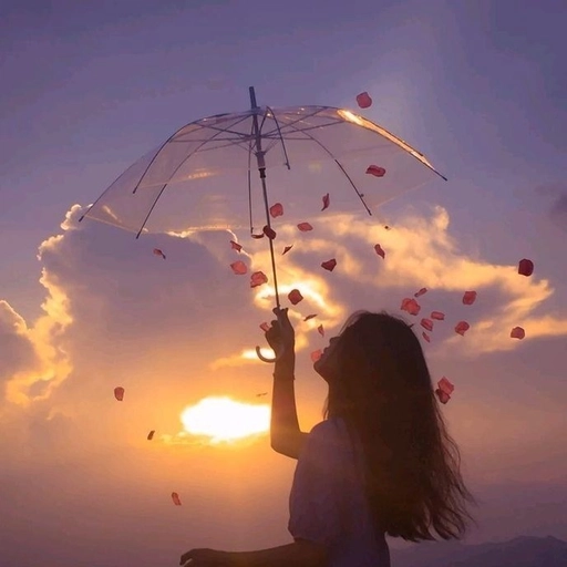 aesthetic pink sky pfp