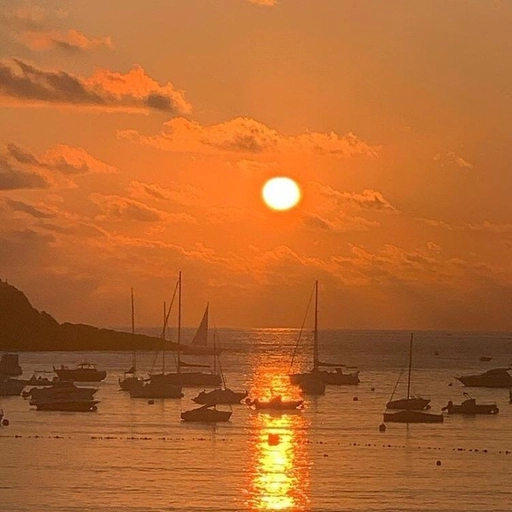 aesthetic sky sunset pfp