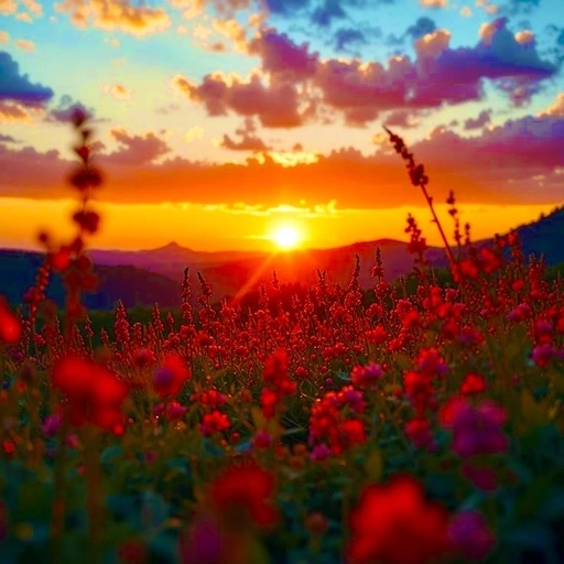 stylish sunset aesthetic pfp