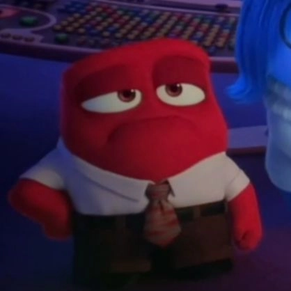 inside out anger aesthetic pfp