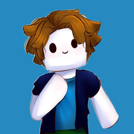 bacon hair pfp digital illustration