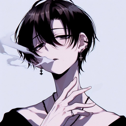 emo girl pfp matching avatar