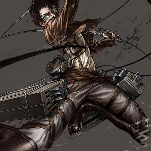 black eren yeager pfp 
