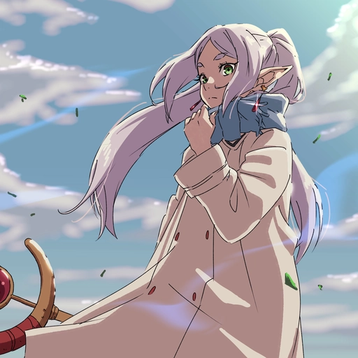 frieren pfp cute hd anime style