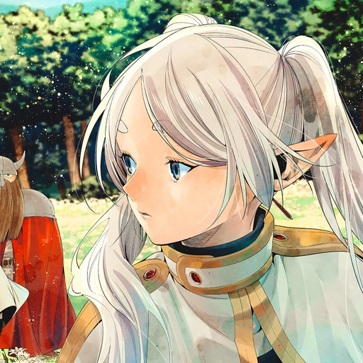 cute frieren fanart pfp himmel matching