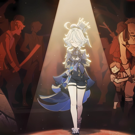 furina fanart hd pfp 