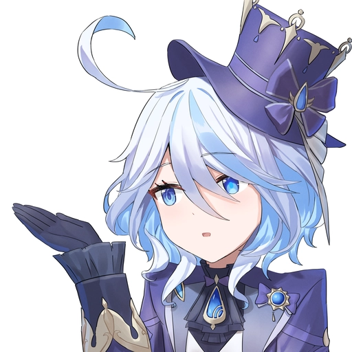 furina matching pfp with hu tao 