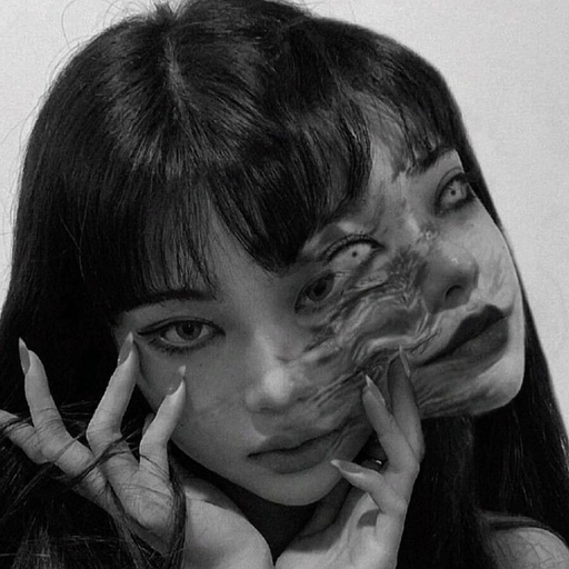 aesthetic ghost face pfp scary vibe hd