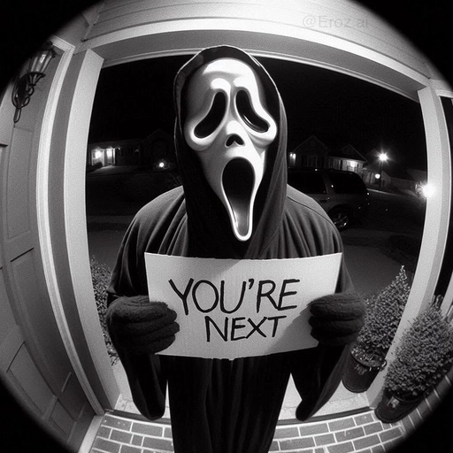 aesthetic ghost pfp dark themed 4k