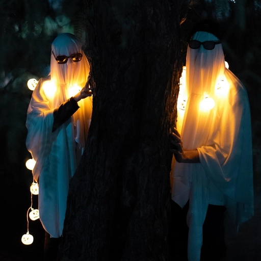 ghost pfp aesthetic dark and mysterious