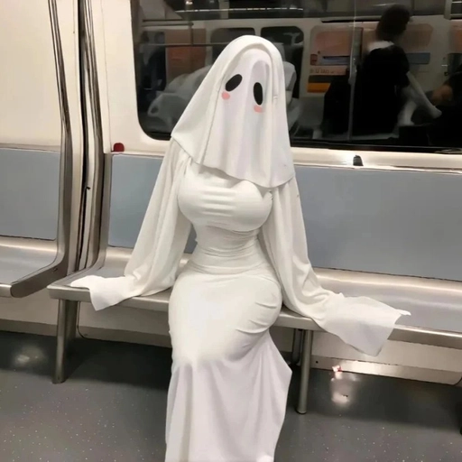 ghost pfp aesthetic black and white shadow